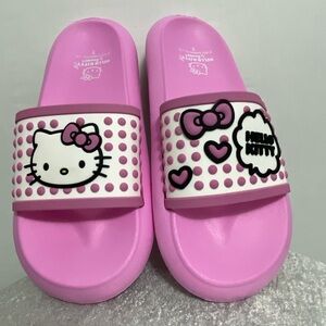 Hello Kitty by Sanrio Women’s Size 9 Pink Slide Sandals –(B6)”✨